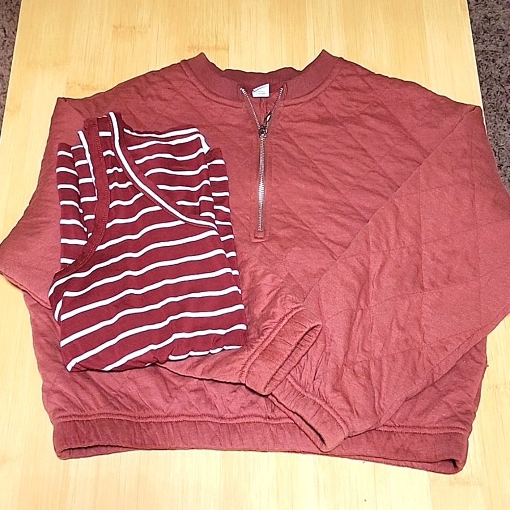 Tank & sweater set